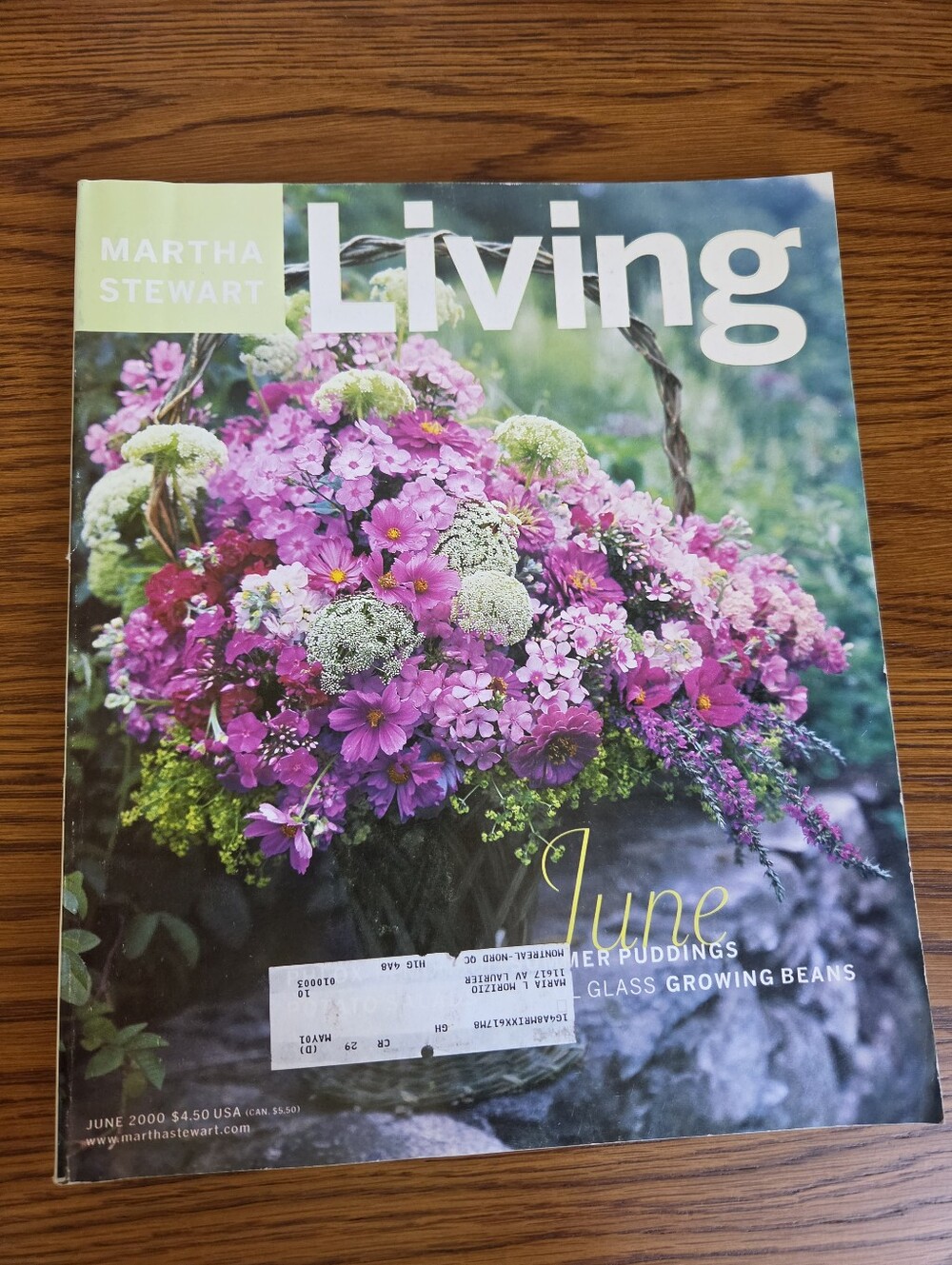 Martha Stewart Living Magazine, June 2000
